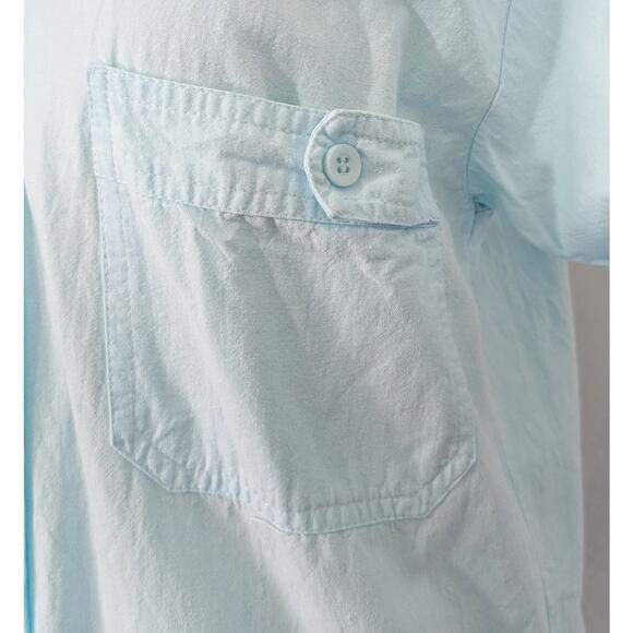 Vintage 90s Shirt Aqua Cancun Mexico Parrot Vacation Men's Size S Loritos - Picture 6 of 8